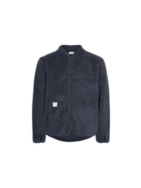 RESTERÃDS original recycled fleece jakke i navy til herre